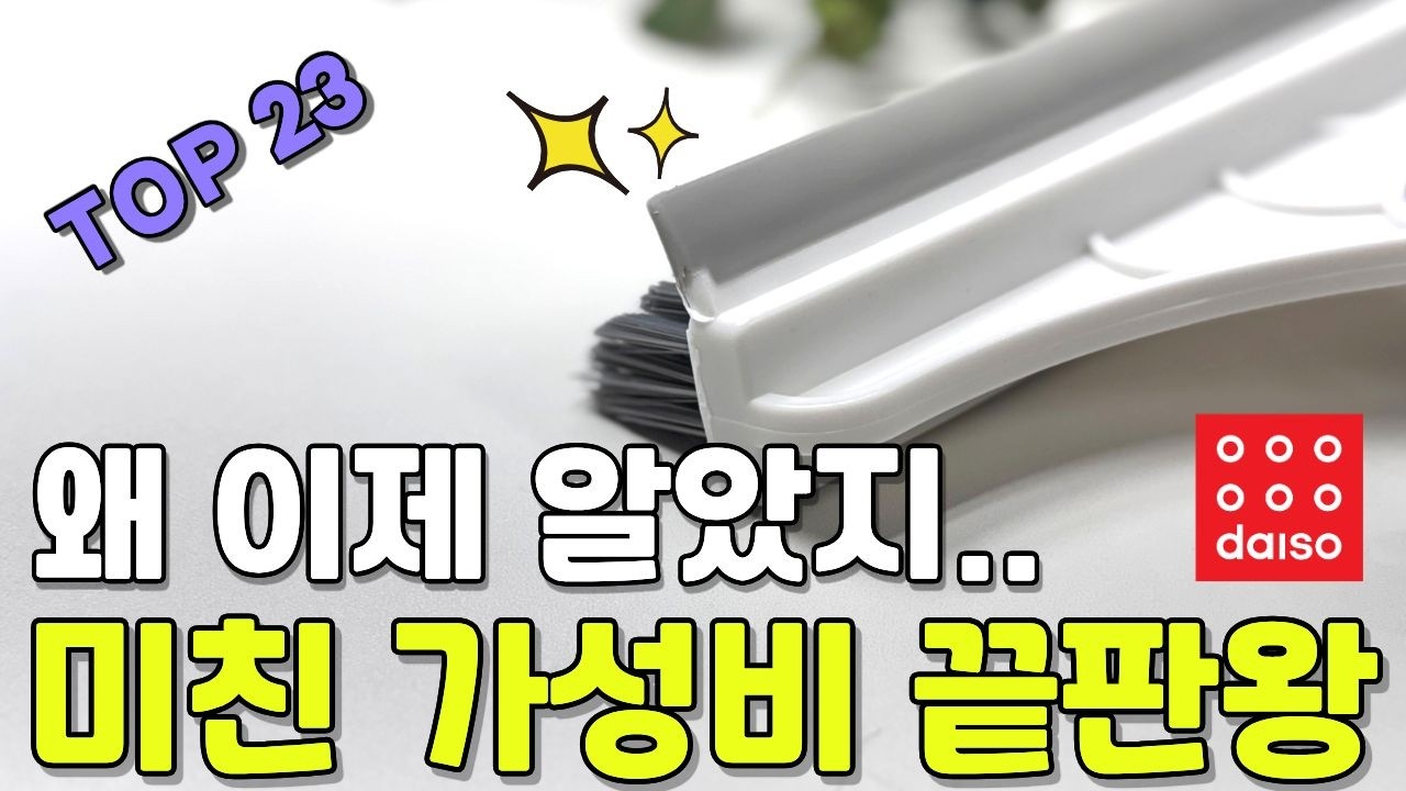 모르면 손해인 가성비 끝판왕 추천템 23가지ㅣ드디어 재입고ㅣ내돈내산 다이소 추천템