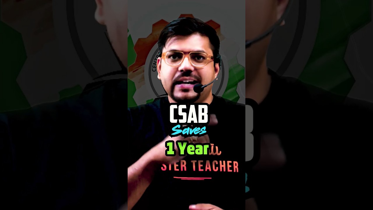 CSAB can save 1 year 😱😱 | Is it true? #jee #jee2024 #jeemains #csab #jeecounselling #jeeadvanced