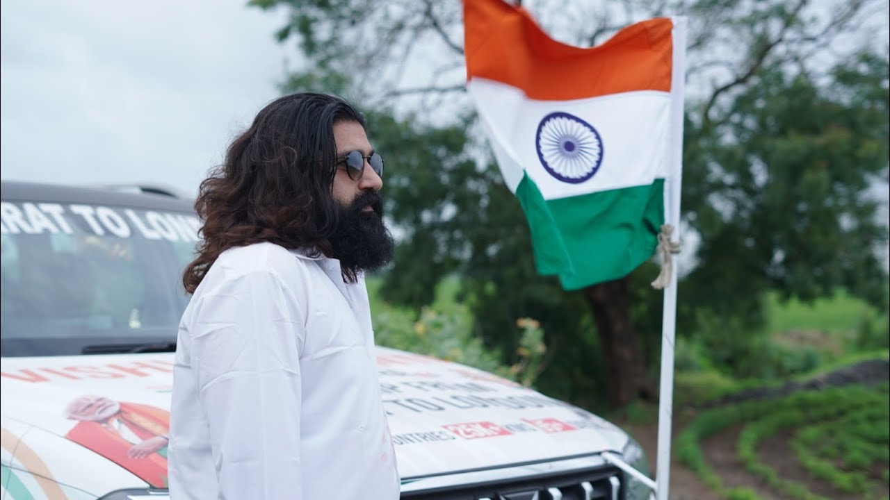 વિશ્વ શાંતિ તિરંગા યાત્રા || #india_to_uk  Part-1 🇮🇳🇮🇳🇮🇳 On The Road ||