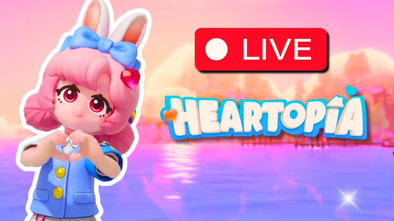 🔴LIVE: Let's make my Dollhouse Look CUTE in #heartopia
