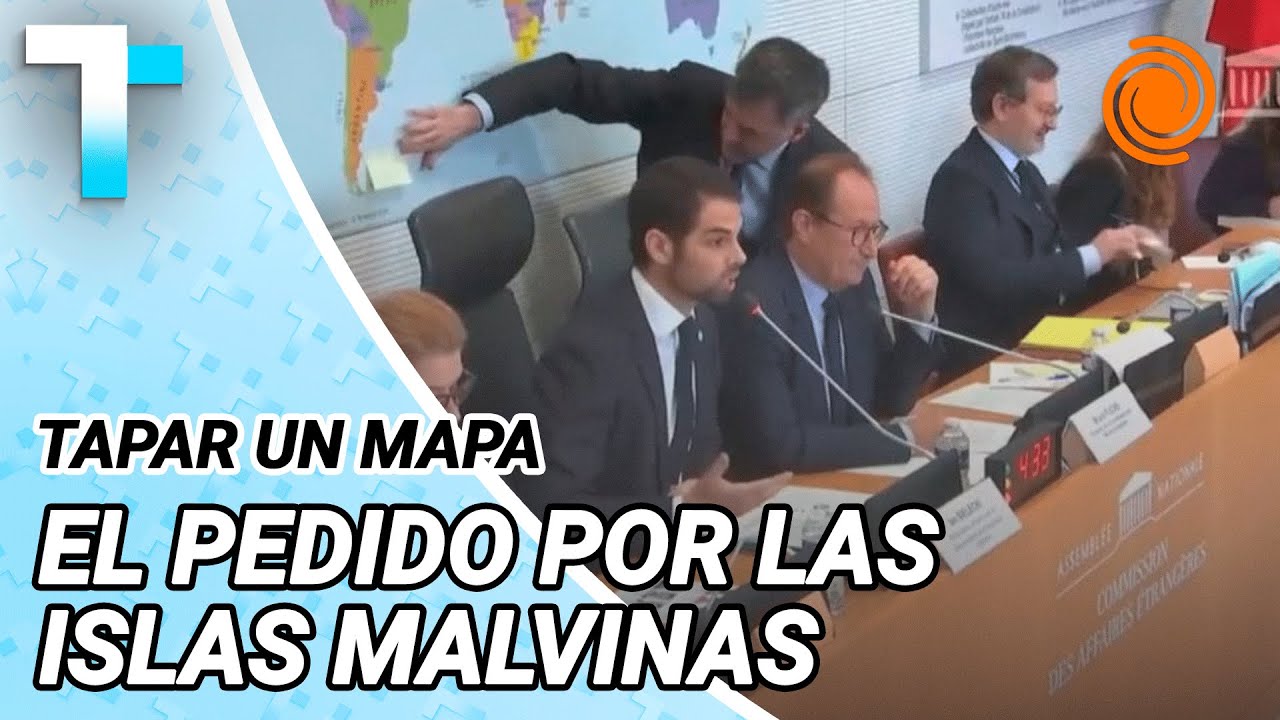 Embajador argentino frenó una exposición en Francia por un mapa que mostraba a Malvinas como británi