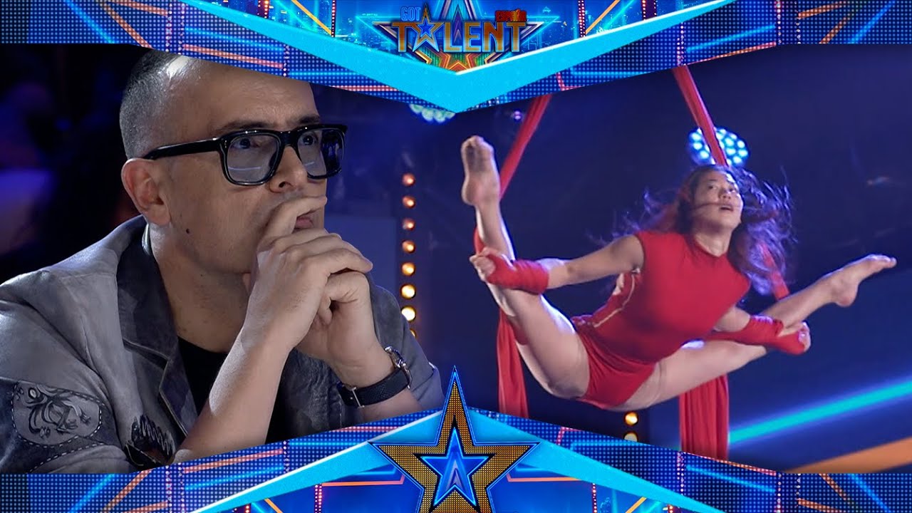 WOW! Transforma esta TELA en una EXTENSIÓN DE SU CUERPO | Audiciones 7 | Got Talent España 2022