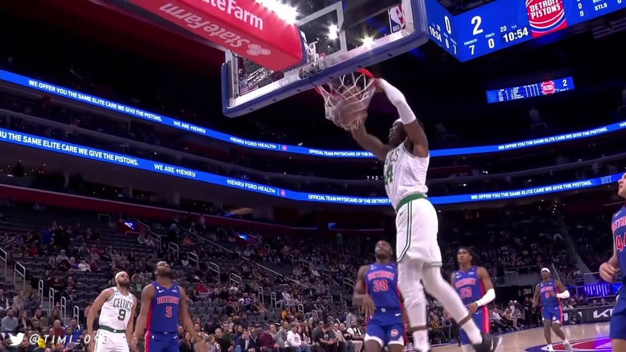 Robert Williams III Highlights vs Detroit Pistons (15 pts, 15 reb, 2 ast) | 2022-23 NBA Season