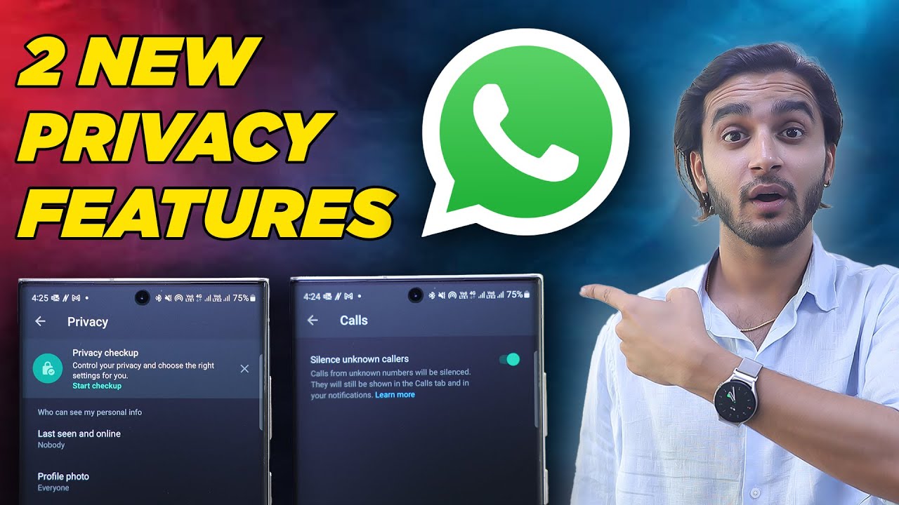 How to block unknown callers on WhatsApp | 2 new privacy features!