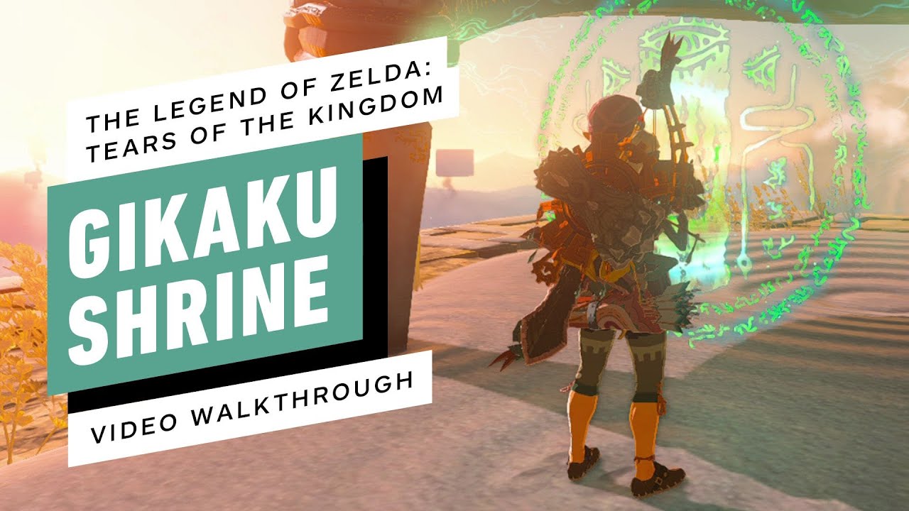 The Legend of Zelda: Tears of the Kingdom - Gikaku Shrine Gameplay Walkthrough