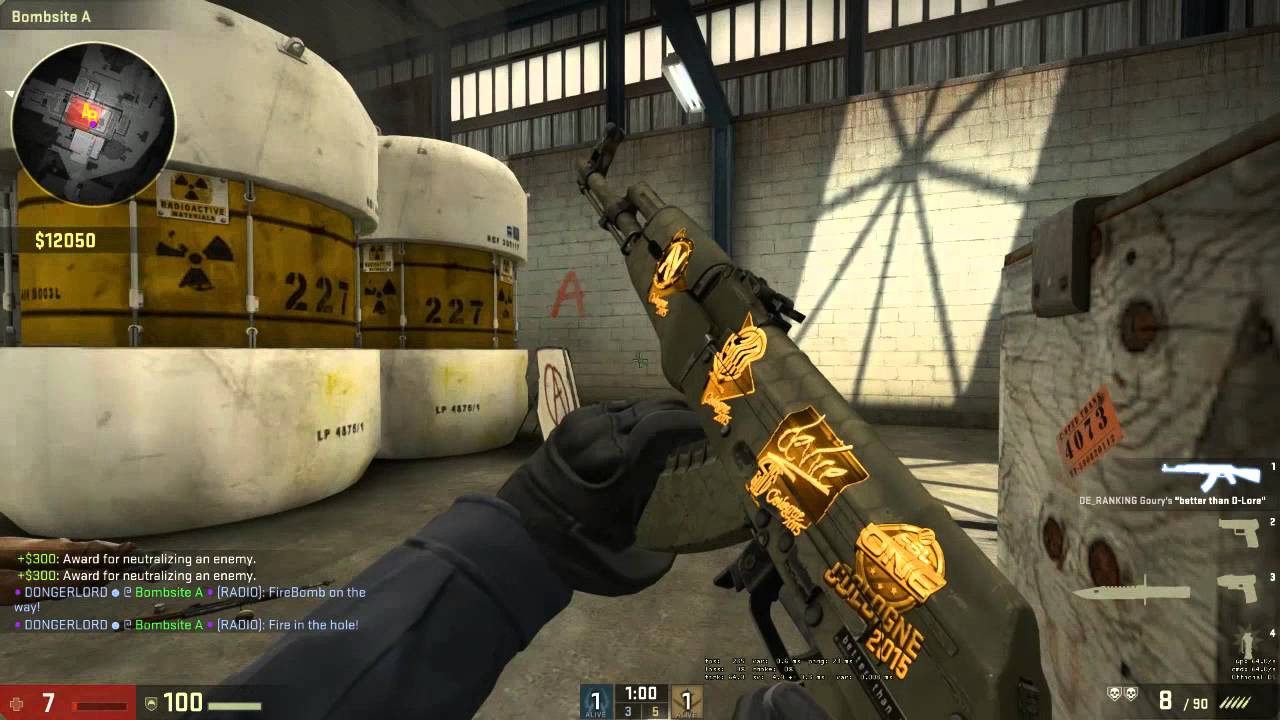 CS:GO With TheCrew (Competitive Nuke Gameplay)