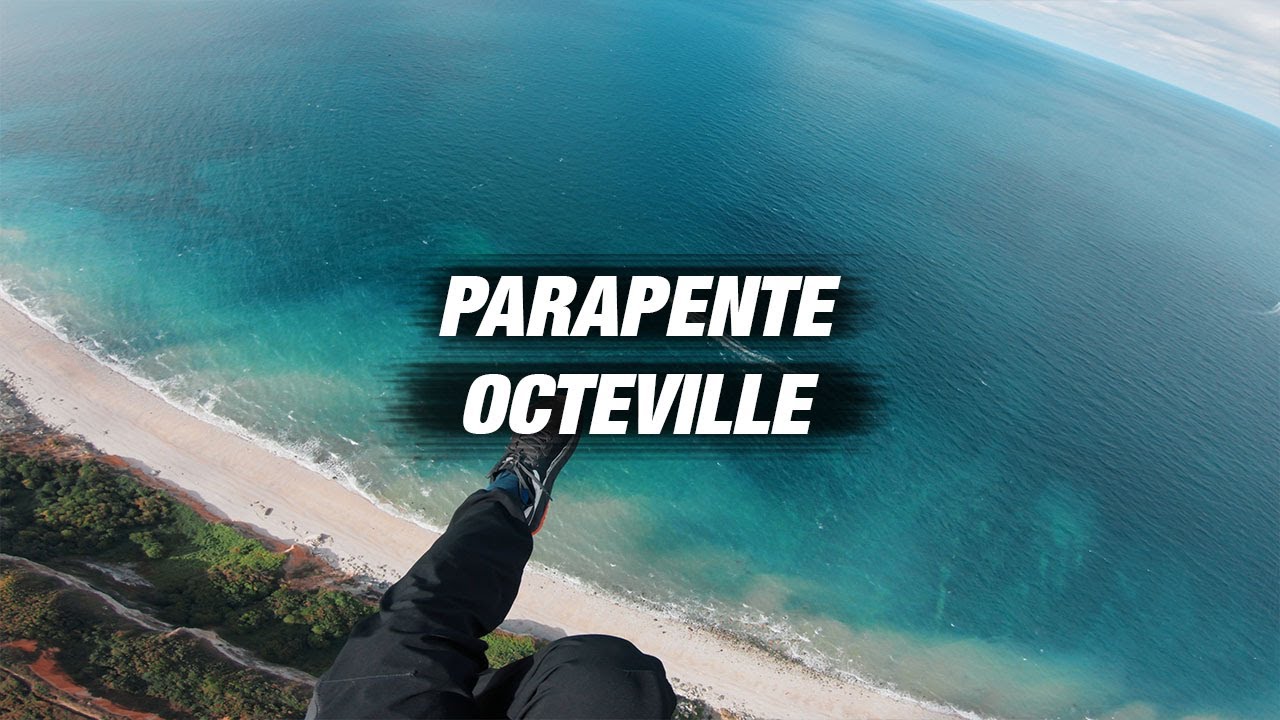 Parapente - Octeville sur mer [4K]