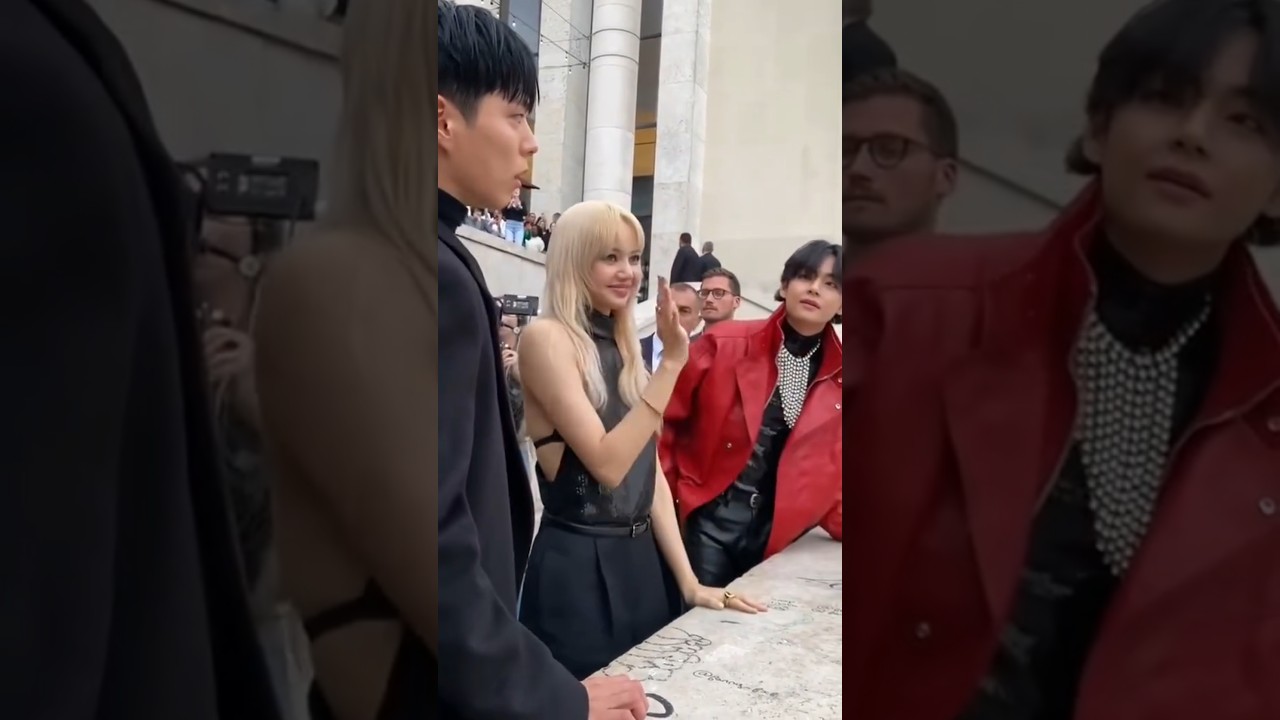 Park Bogum, Taeyhung and Lisa at Celine event #lisa #taeyhung #blackpink #bts #taelisa #parkbogum