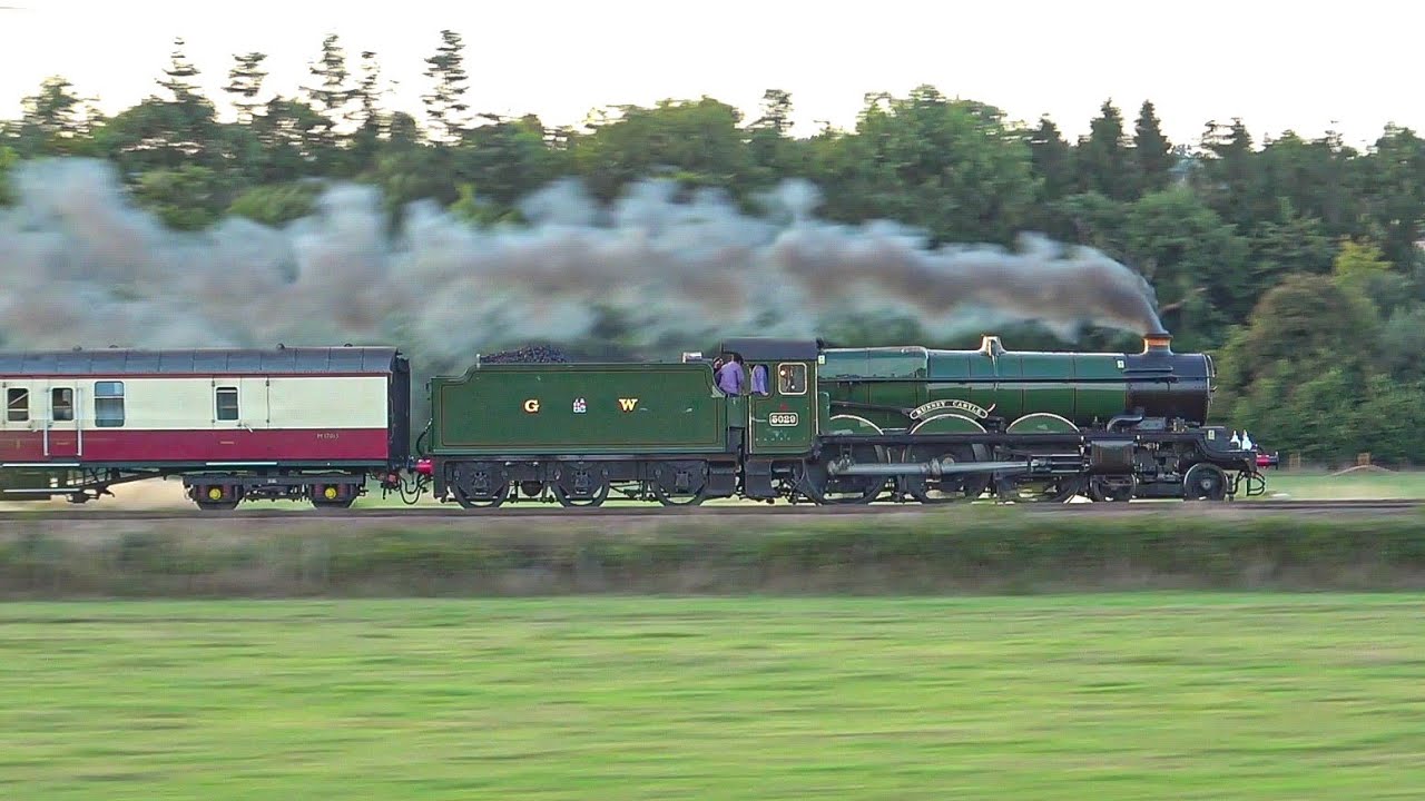 Steam Trains on the UK Mainline Compilation 2025