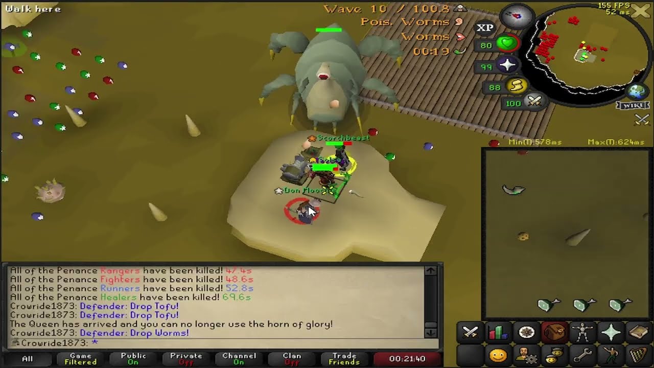9:53.4 Barbarian Assault Solo Heal OLD WR