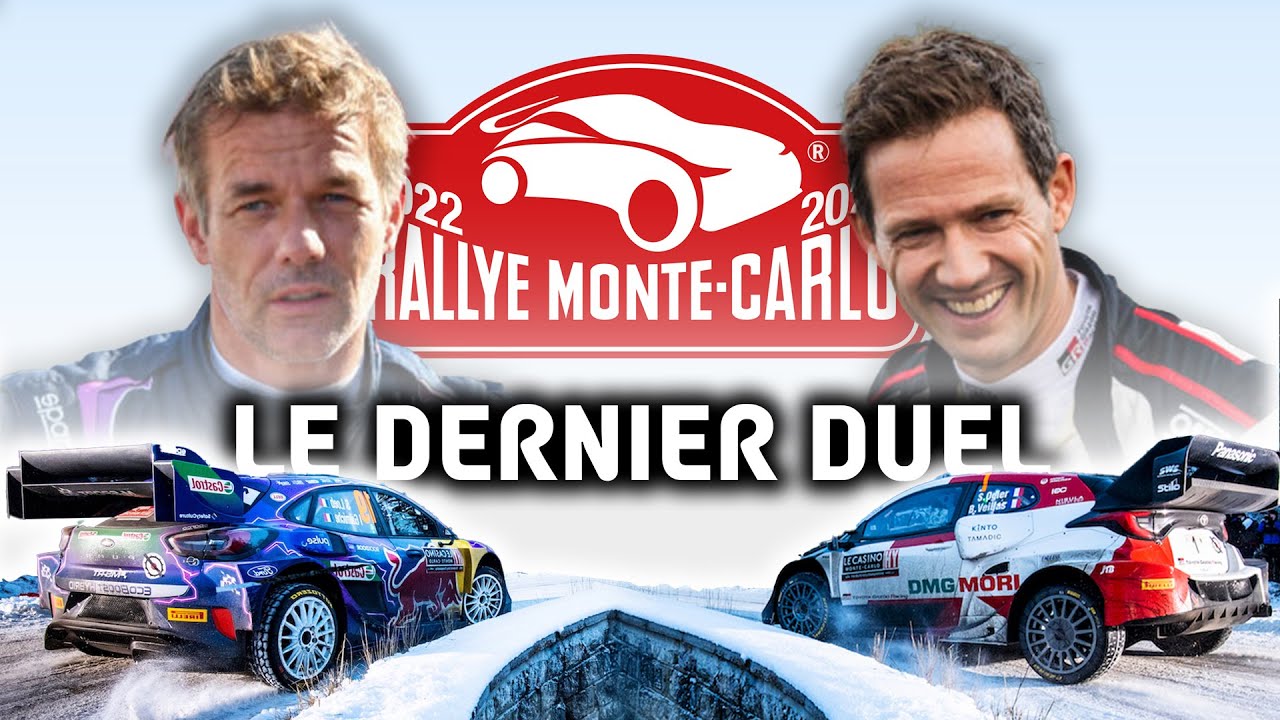 L'ULTIME AFFRONTEMENT ENTRE LOEB ET OGIER - RALLYE MONTE-CARLO 2022