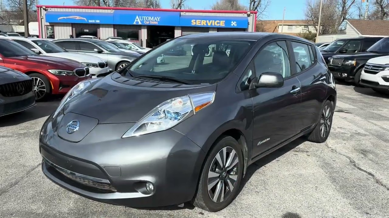 Обзор и тест-драйв Nissan Leaf SL 2017 года от первого лица!!!