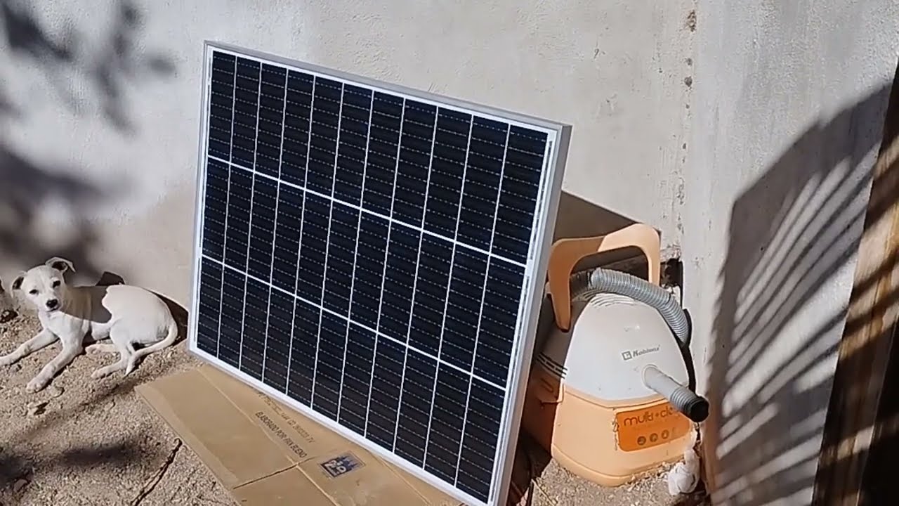 Que se puede hacer con un panel solar de 100 Whatts