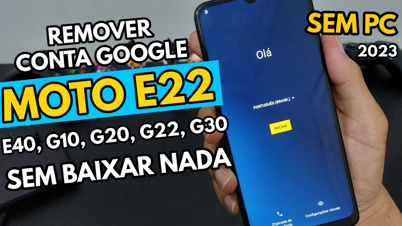 2023 Novo método desbloqueio conta google MOTO E22 | MOTO E22, E32, E40, G10, G20, G30 atualizado!