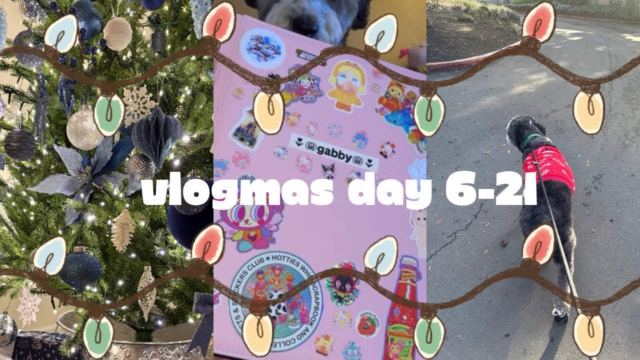 VLOGMAS 2025: Day 6-21 🎄❄️🎅🏻