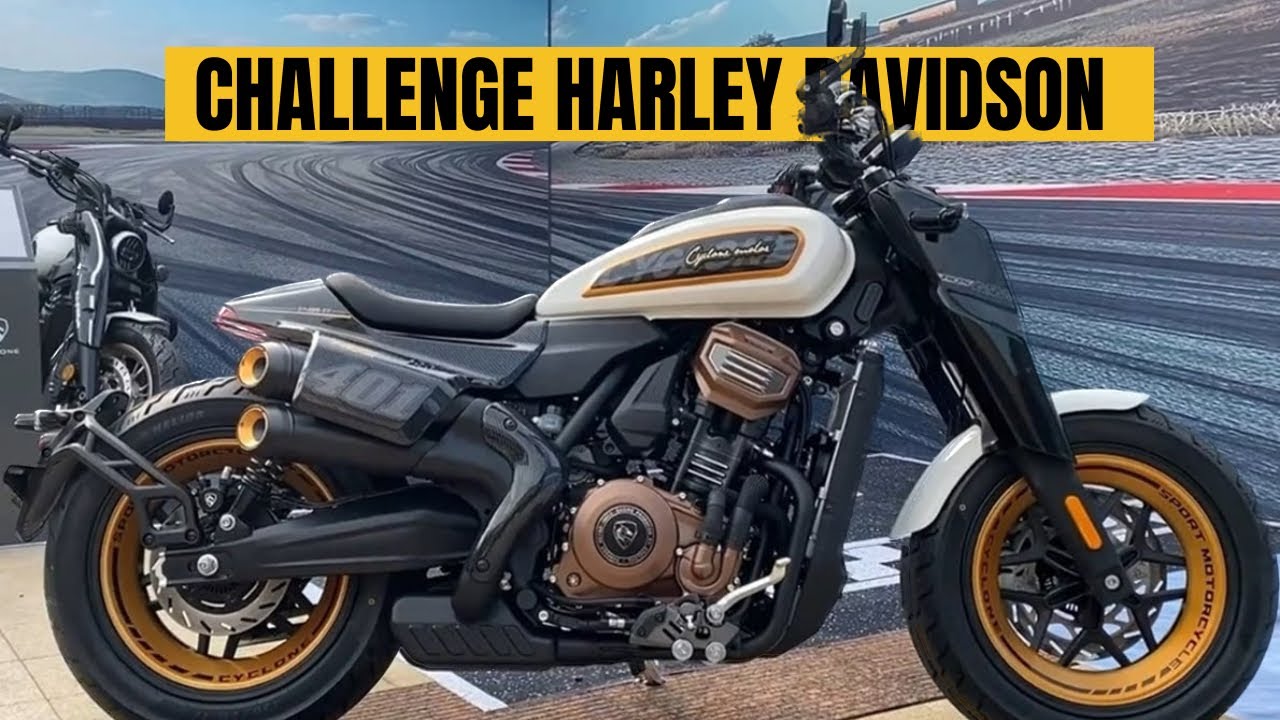 CHALLENGER HARLEY 2024 ZONGSHEN CYCLONE AQS 401 ЗАПУЩЕН