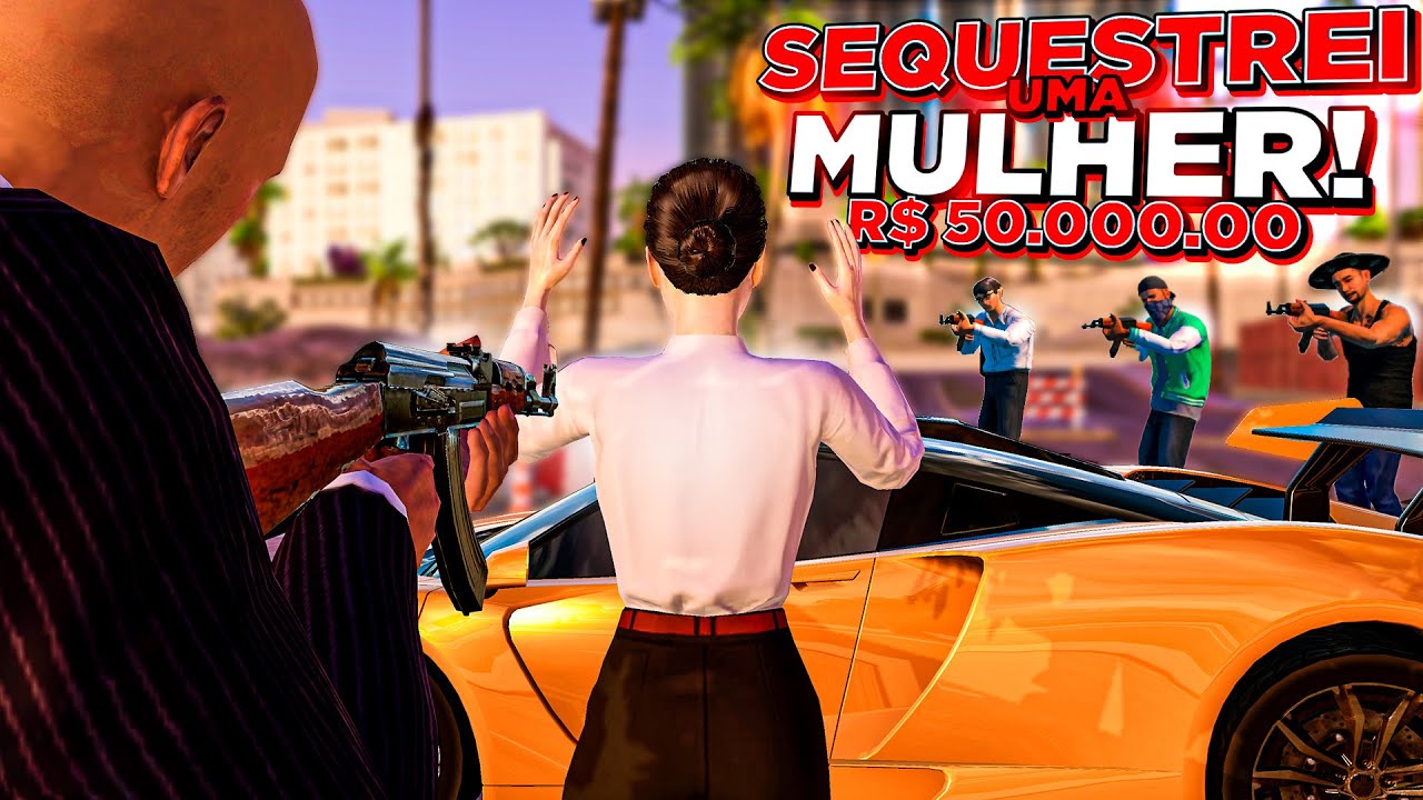 SEQUESTR@NDO MULHER DE FAC! GANHEI MUITO DINHEIRO NO RESGATE! ONE STATE RP #onestate