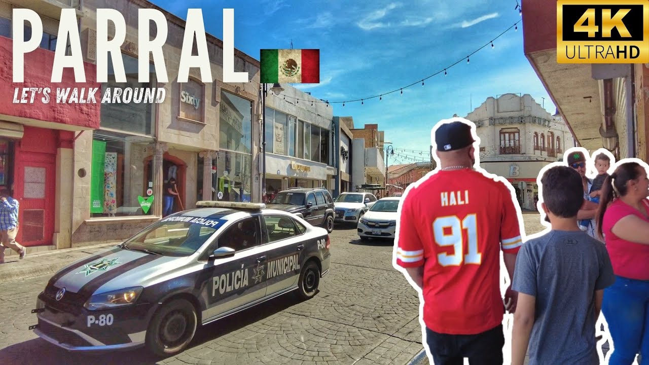 🇲🇽 ПАРРАЛ, ЧИХУАУА в 4K | Прогуляемся ПО ГОРОДУ! | МЕКСИКА Путешествие 2022 | Семана Санта 2022