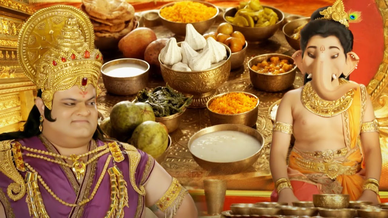 कुबेर की भव्य दावत भी न कर सकी गणेश जी की भूख शांत | Vighnaharta Ganesh