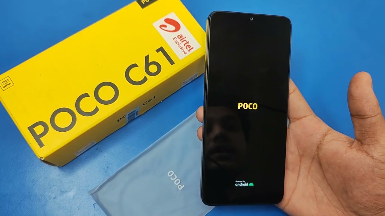 Poco C61: черный 4/64 распаковка и обзор
