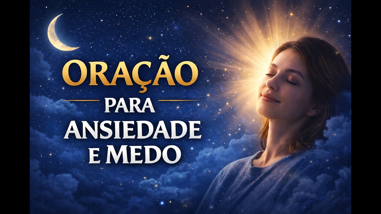 1 HORA DE ORAÇÃO PARA VENCER O MEDO E A ANSIEDADE 🙏 Entregue Suas Preocupações a Deus