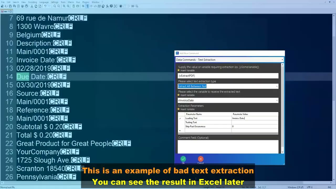 taskt v3.5.0.0 - PDF Extraction - Best Practice in text extraction Part 3
