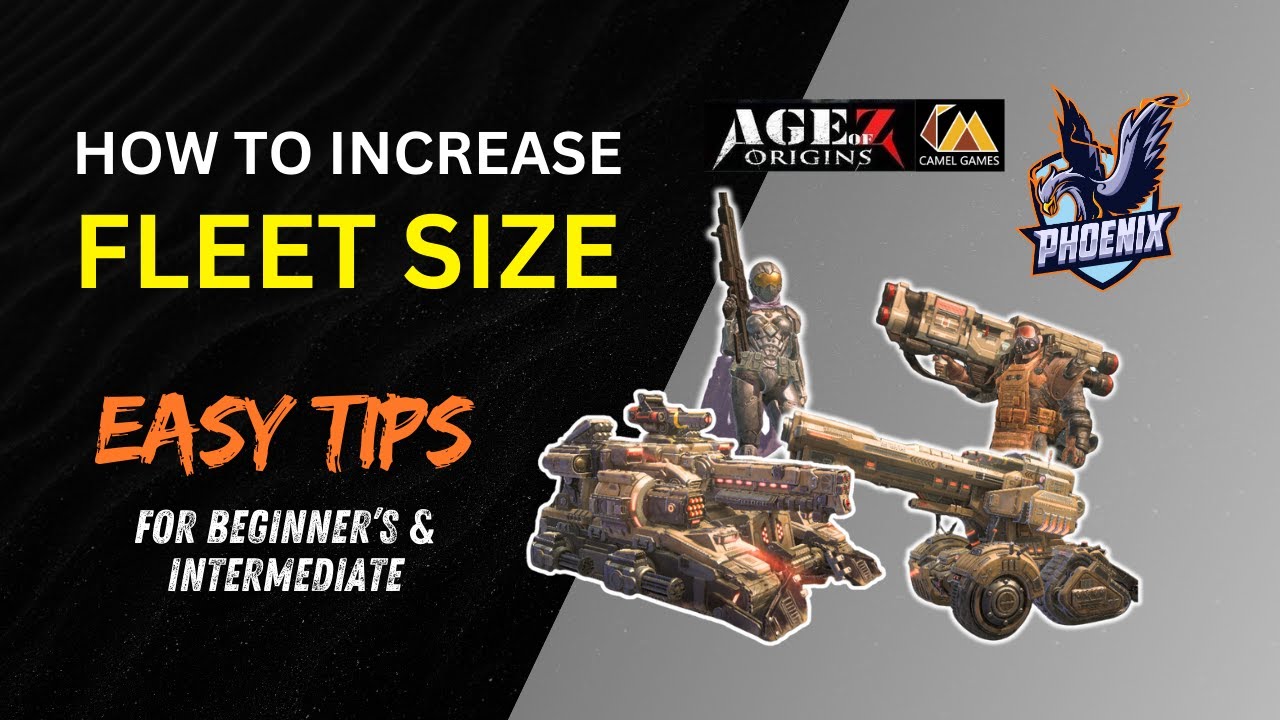 Age of Origins - How to increase your fleet Size with maximum Troops – @PhoenixHunter1016