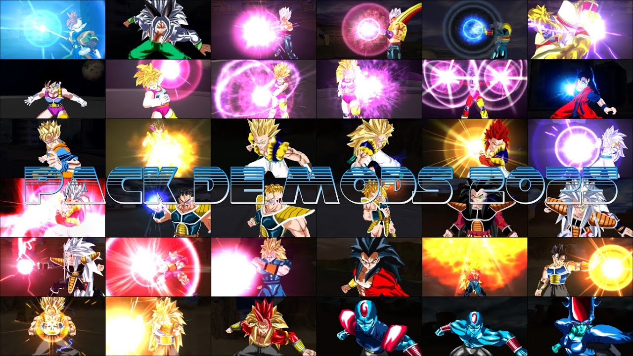 [DESCARGA] - Pack De Mods 2025 | DBZ TTT MODS.