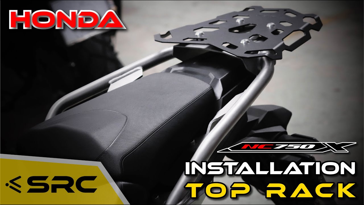 HONDA NC 750 X TOP RACK INSTALL