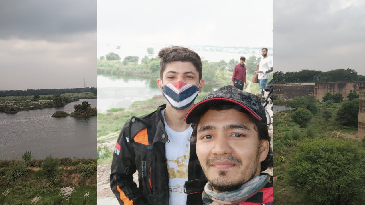 Weekend ride with Delhi Royal Enfield Riders and #btrlaksh | #sahibiriver #abandoneddam #haryana