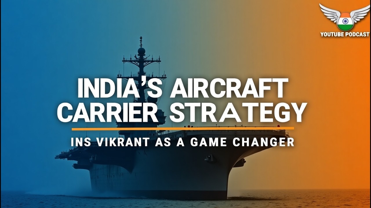 INDIA'S AIRCRAFT CARRIER STRATEGY  HOW INS VIKRANT IS A GAME CHANGER