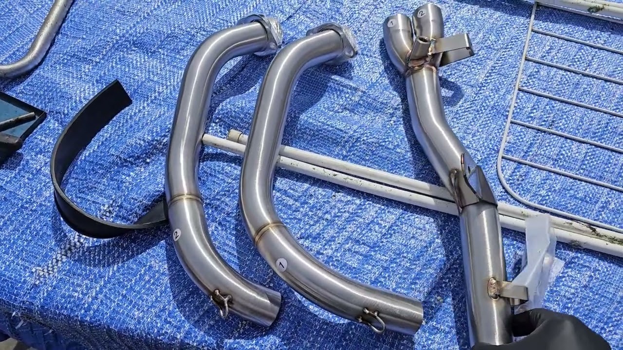 Full Decat exhaust for Honda CB500F 2021