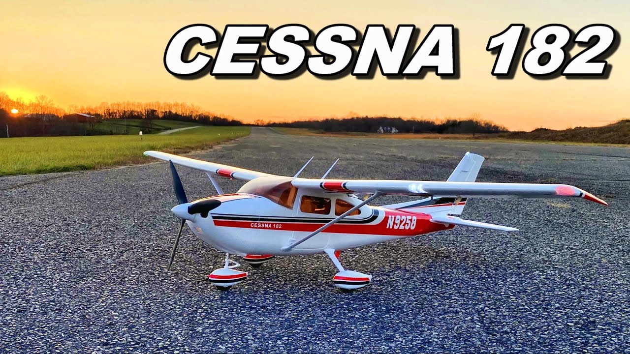 HUGE SCALE Cessna 182 RC Plane UNDER $150!!! - TheRcSaylors