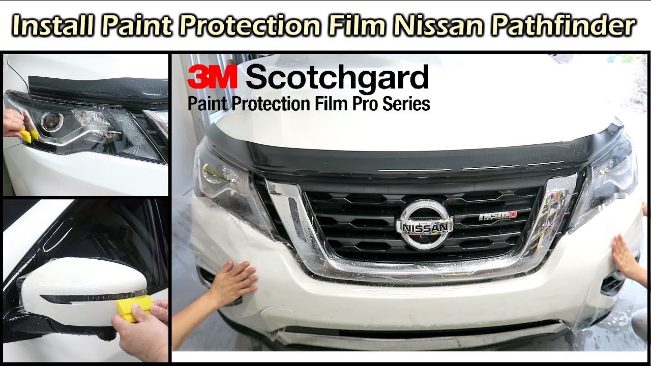 Install 3M Scotchgard Pro Series Paint Protection Film PPF | Nissan Pathfinder