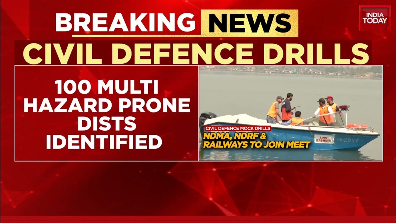 Civil Defence Drill: 100 Multi-Hazard Prone Districts Identified Across India | India Today