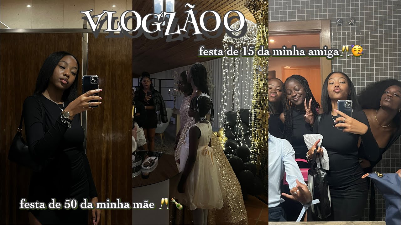 Um final de semana comigo: aniversário da minha mãe e da minha amigaa🥳💋💋 (Zella Mubadi).