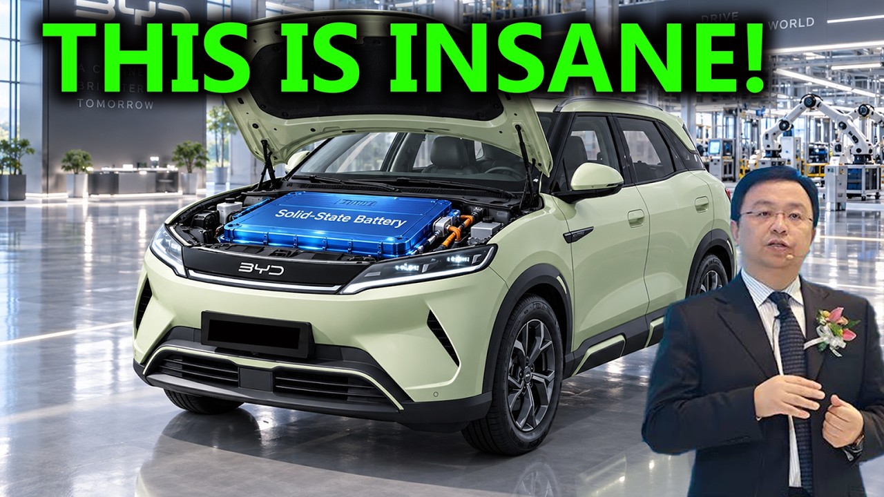 BYD Just Dropped a BOMBSHELL: New Solid-State Battery with 10-Minute Charging!