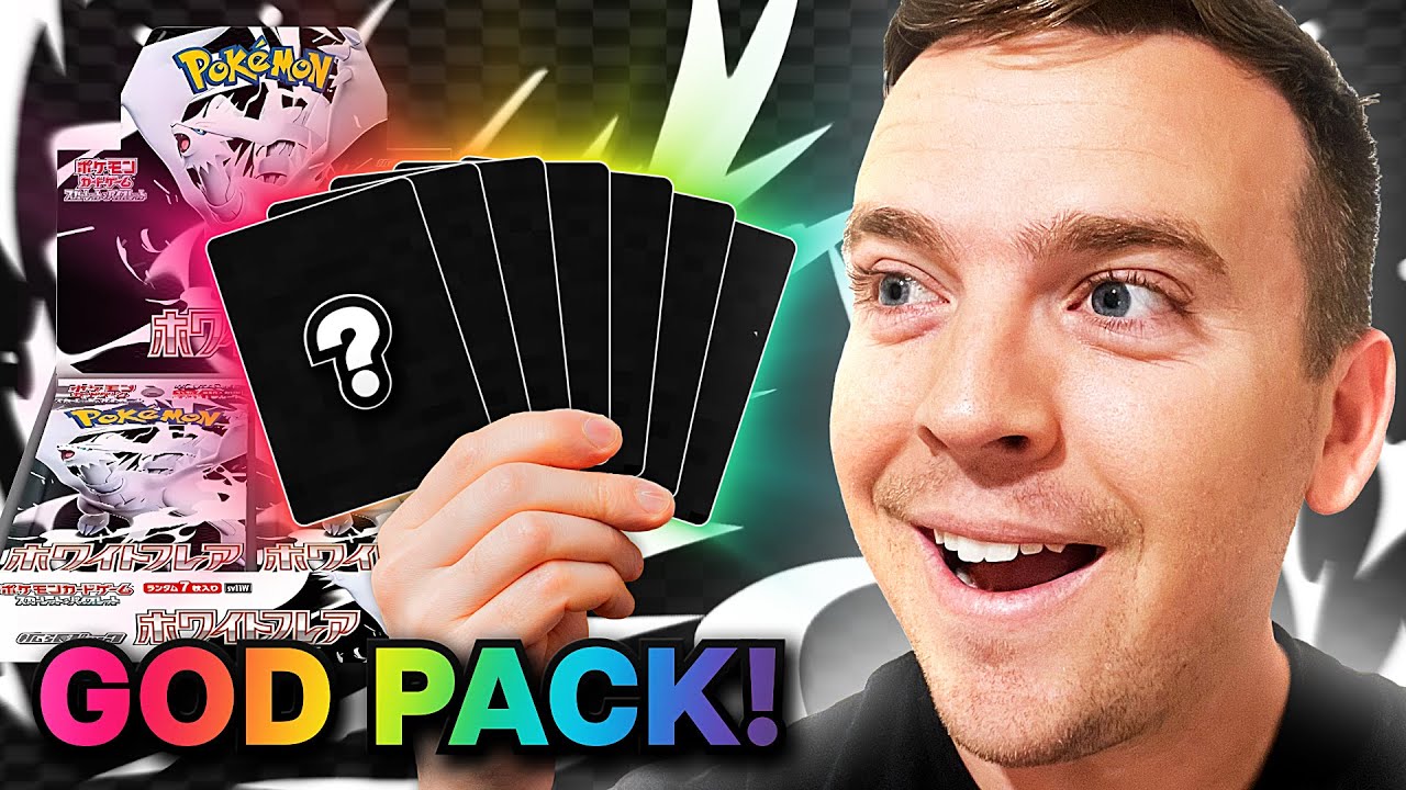 The BIGGEST Black Bolt & White Flare Opening EVER! (GOD PACK PULLED)