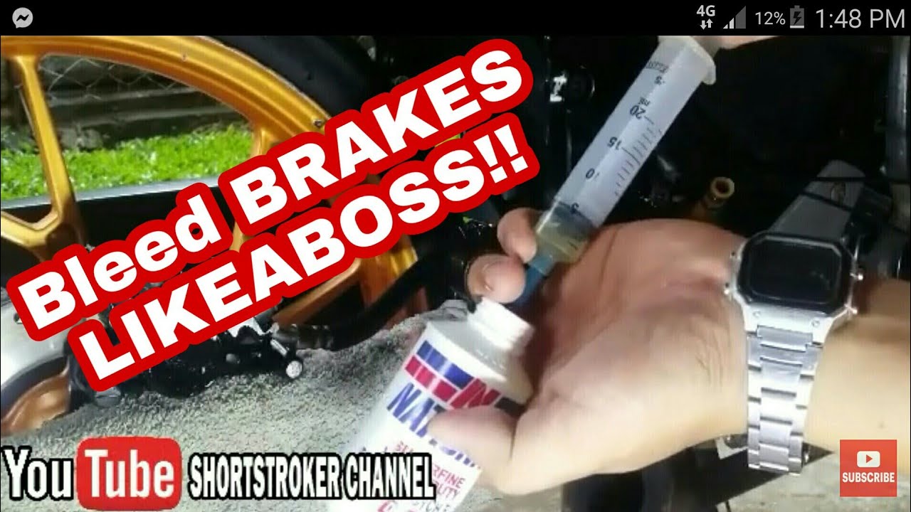 Motorcycle How to Bleed Rear Disc Brake | No Bleeder Screw | No Pumping Needed Raider 150