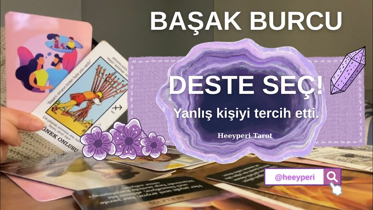 BAŞAK BURCU♍️DESTE SEÇ: Yanlış kişiyi tercih etti#başak#başakburcu#burç#burçlar#haftalıktarot#tarot 