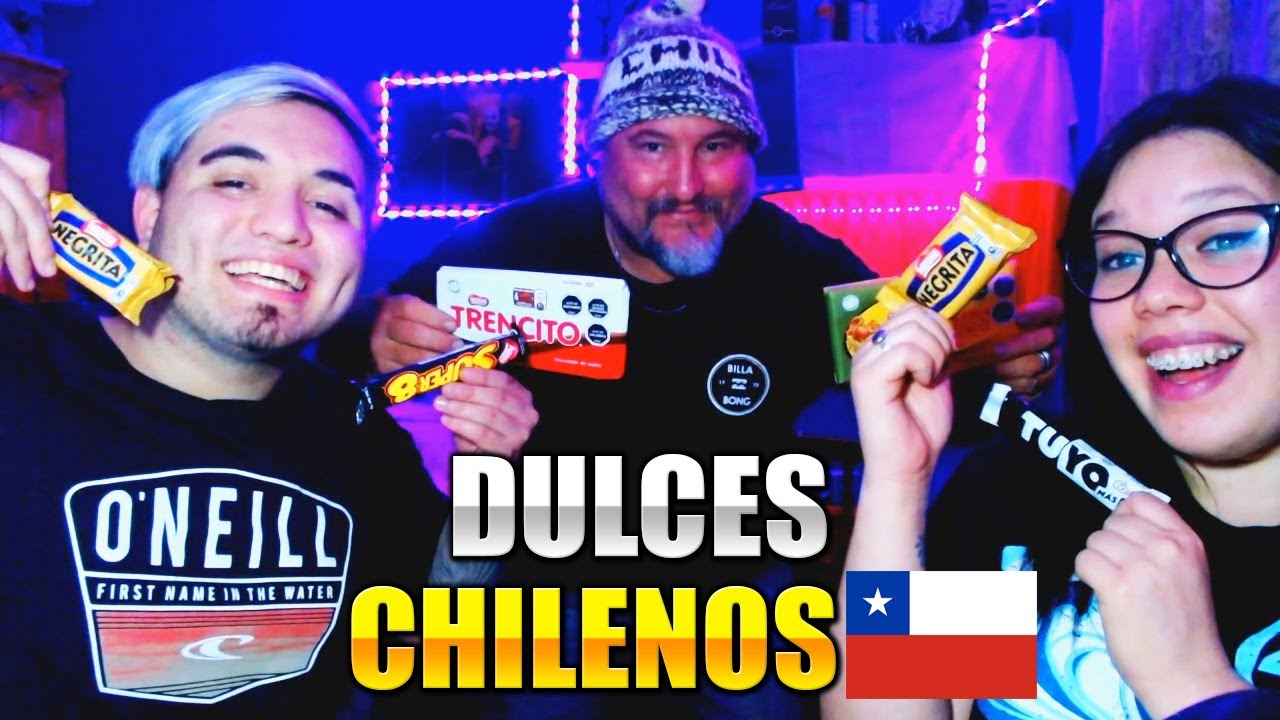 ARGENTINOS PRUEBAN DULCES CHILENOS POR PRIMERA VEZ 🇨🇱😱🇦🇷