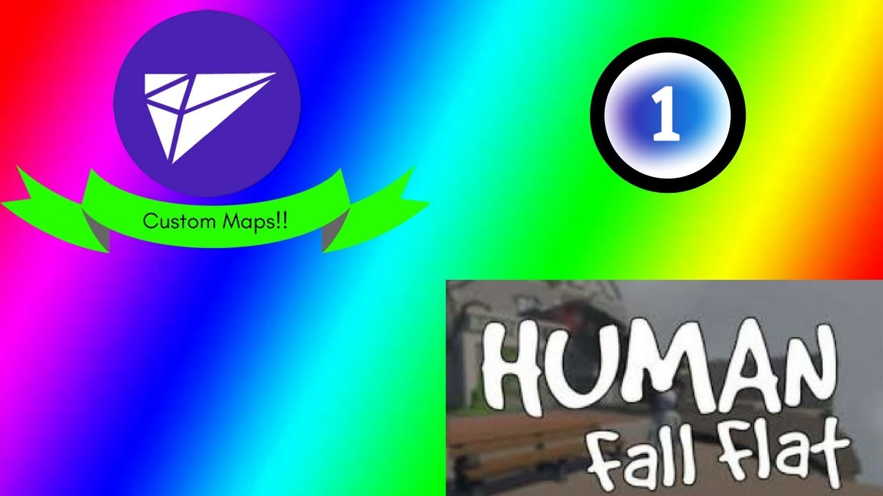 Human Fall flat | Custom Map!! | ep.1 (Topaz)