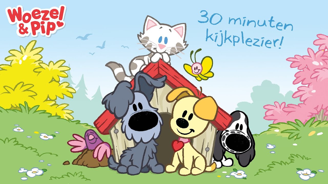 ⭐ Woezel & Pip afleveringen ⭐ - 30 minuten compilatie 🐾