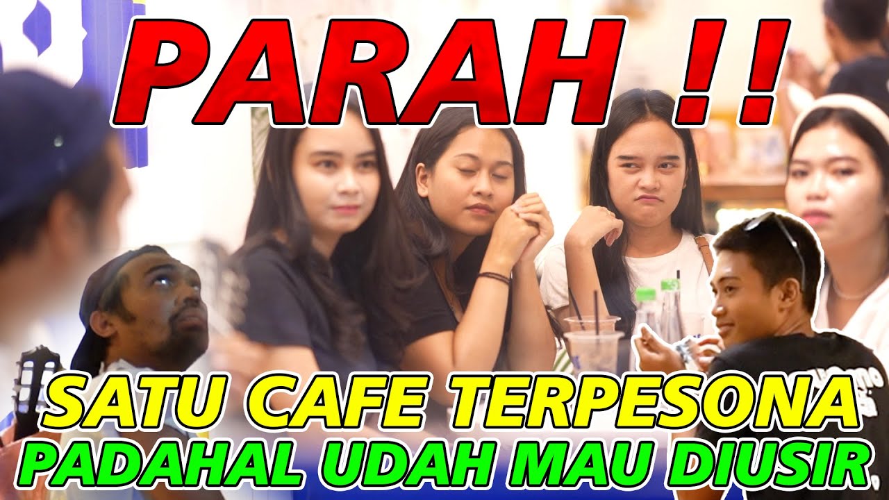 PARAH !!! Satu Cafe Terpesona, Padahal Udah Mau di Usir