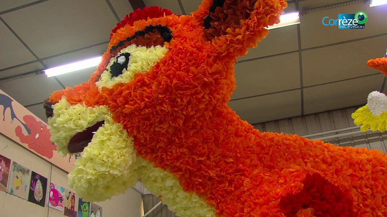 Préparation du Carnaval de Malemort