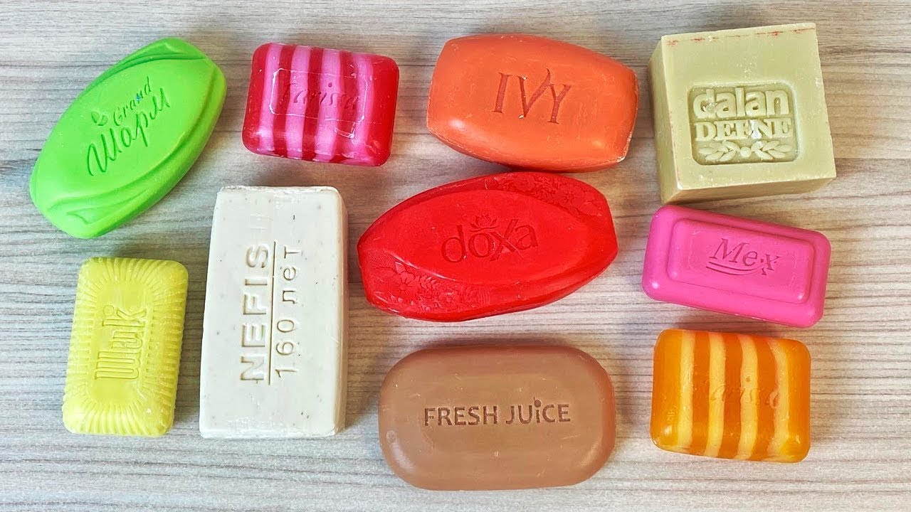 ⭐ASMR⭐ Carving soap. Soothing cutting soap. More satisfying video.