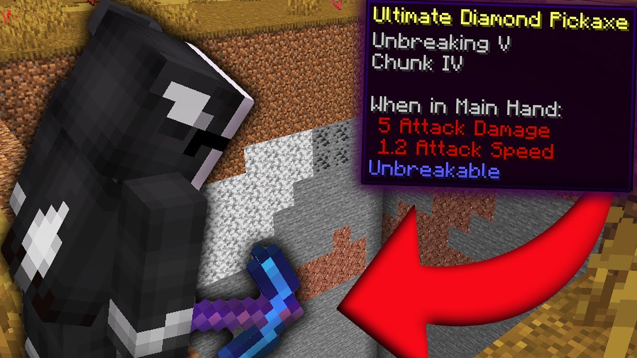 Minecraft, Ale Kilofy Mogą Wykopać CAŁY CHUNK..