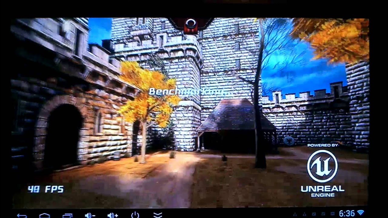 Epic Citadel Unreal Engine Android dongle Box Mini PC UG007B RK3188 4x1,6ghz mali400mp4