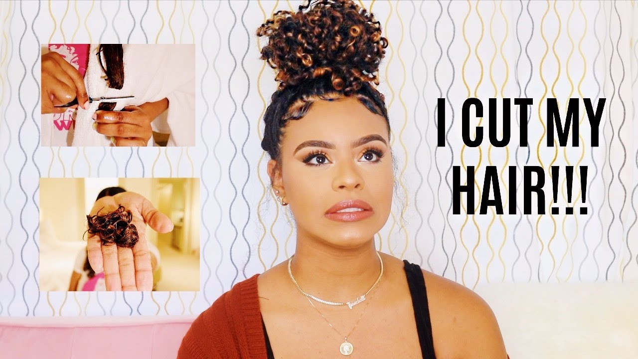 I CUT MY HAIR!! | How to Get Rid of Fairy Knots
