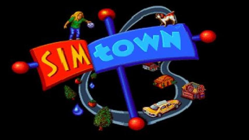 SimTown gameplay (PC Game, 1995)